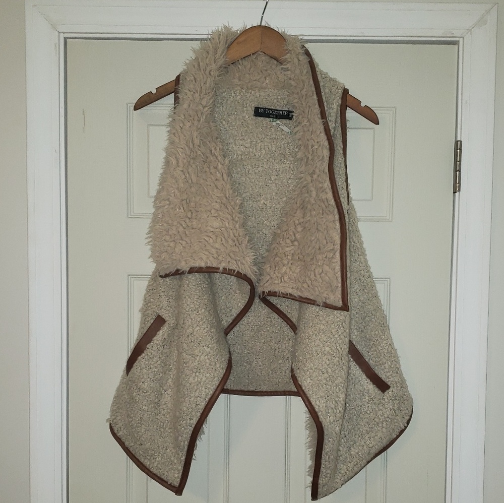 By Together size small fur jacket